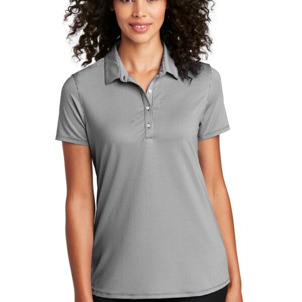 Women's Gingham Polo Thumbnail